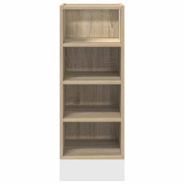 Sonoma Oak Bottom Cabinet - Durable Kitchen Storage Solution