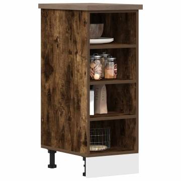 Bottom Cabinet Smoked Oak - Stylish Kitchen Storage Solution