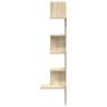 Wall Corner Shelf Sonoma Oak - 32x32x127.5 cm | HipoMarket