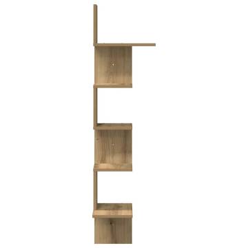 Wall Corner Shelf Artisan Oak 32x32 cm | Durable & Space-Saving