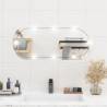 Wall Mirror with LED Lights 35x80 cm Glass Oval Size 35 x 80 cm Quantity in Package 1 Model with led Shape oval 