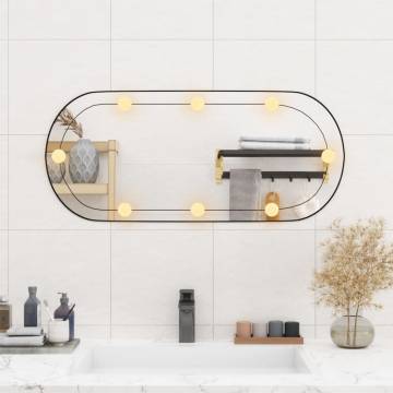 Wall Mirror with LED Lights 35x80 cm - Modern & Stylish