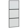 Modern Sliding Door with Hardware Set | 90x205 cm Glass & Aluminium