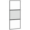 Modern Sliding Door with Hardware Set | 90x205 cm Glass & Aluminium