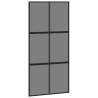 Sliding Door with Hardware Set 102.5x205 cm | Modern Tempered Glass