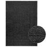 Rug ZIZUR Anthracite 120x170 cm - Jute Look Indoor & Outdoor