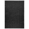 Rug ZIZUR Anthracite 120x170 cm - Jute Look Indoor & Outdoor