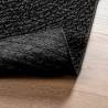 Rug ZIZUR Anthracite 60x110 cm - Jute Look for Indoor & Outdoor