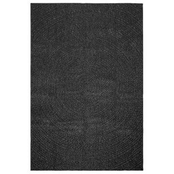 Rug ZIZUR Anthracite 140x200 cm - Stylish Indoor & Outdoor