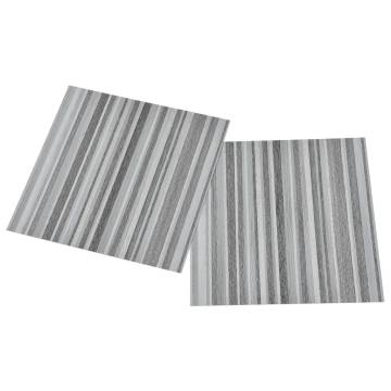 Self-adhesive PVC Flooring Planks - Light Grey - 20 pcs