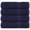  Bath Towels 4 pcs Navy Blue 100x150 cm 360 gsm 100% Cotton Colour navy blue Size 100 x 150 cm Quantity in Package 4 