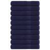  Towels 10 pcs Navy Blue 100x200 cm 360 gsm 100% Cotton Colour navy blue Size 100 x 200 cm Quantity in Package 10 