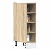  Bottom Cabinet Sonoma Oak 20x44,5x81,5 cm Engineered Wood Colour sonoma oak Quantity in Package 1 Model 1x bottom cabinet (4 shelves) 20 cm Number of 