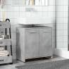 Bathroom Sink Cabinet Concrete Grey - 60x33x60 cm | HiPo Market