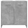 Bathroom Sink Cabinet Concrete Grey - 60x33x60 cm | HiPo Market