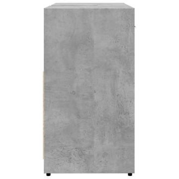 Bathroom Sink Cabinet Concrete Grey - 60x33x60 cm | HiPo Market