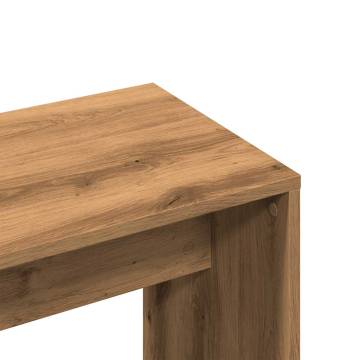 Dressing Stool Artisan Oak | Stylish Engineered Wood Design