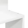 Wall Corner Shelf White 32x32x127.5 cm - Durable Design