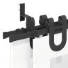 Sliding Door Hardware Kit 183 cm - Durable & Easy Install