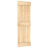 Solid Pine Sliding Door Set 70x210 cm - Durable & Elegant