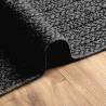 Rug ZIZUR Anthracite 80x250 cm Jute Look - Indoor & Outdoor