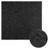  Rug ZIZUR Anthracite 120x120 cm Jute Look Indoor and Outdoor Colour anthracite Size 120 x 120 cm Pattern round 