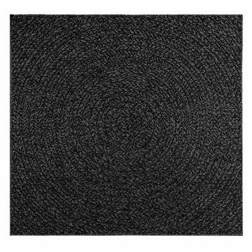 Rug ZIZUR Anthracite 120x120 cm - Durable Indoor & Outdoor Mat