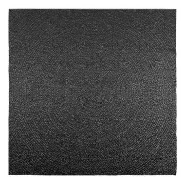 ZIZUR Anthracite 200x200 cm Rug | Jute Look Indoor & Outdoor