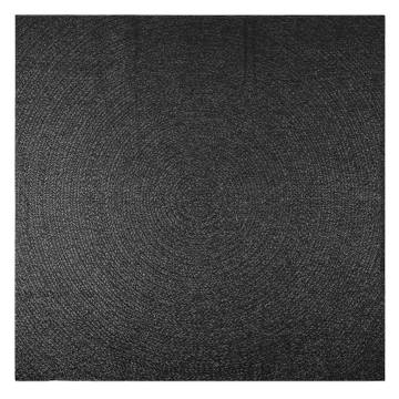 Rug ZIZUR Anthracite 240x240 cm - Stylish Indoor & Outdoor