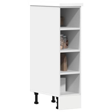 Bottom Cabinet White - 20x44.5x81.5 cm | Engineered Wood Storage