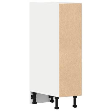 Bottom Cabinet White - 20x44.5x81.5 cm | Engineered Wood Storage