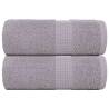  Guest Towels 2 pcs Grey 30x50 cm 360 gsm 100% Cotton Colour grey Size 30 x 50 cm Quantity in Package 2 