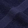 Shower Towels Set - 4 Navy Blue 100% Cotton Towels | HipoMarket