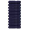  Bath Towels 10 pcs Navy Blue 100x150 cm 360 gsm 100% Cotton Colour navy blue Size 100 x 150 cm Quantity in Package 10 