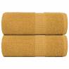  Soap Towels 2 pcs Gold 30x30 cm 360 gsm 100% Cotton Colour gold Size 30 x 30 cm Quantity in Package 2 