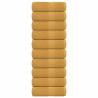  Soap Towels 10 pcs Gold 30x30 cm 360 gsm 100% Cotton Colour gold Size 30 x 30 cm Quantity in Package 10 