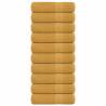  Bath Towels 10 pcs Gold 100x150 cm 360 gsm 100% Cotton Colour gold Size 100 x 150 cm Quantity in Package 10 