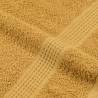 Sauna Towels 4 pcs Gold 80x200 cm 100% Cotton - Soft & Absorbent