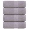  Guest Towels 4 pcs Grey 30x50 cm 360 gsm 100% Cotton Colour grey Size 30 x 50 cm Quantity in Package 4 