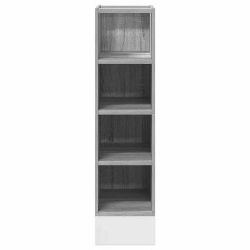 Grey Sonoma Bottom Cabinet - Durable & Compact Storage Solution