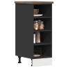  Bottom Cabinet Black 30x44,5x81,5 cm Engineered Wood Colour black Quantity in Package 1 Model bottom cabinet 30 cm Number of 