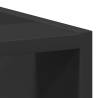 Bottom Cabinet Black 30x44.5x81.5 cm - Durable Engineered Wood