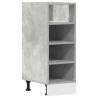 Bottom Cabinet Concrete Grey | Durable Engineered Wood Storage