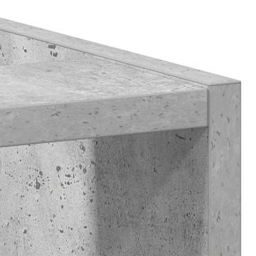 Bottom Cabinet Concrete Grey | Durable Engineered Wood Storage