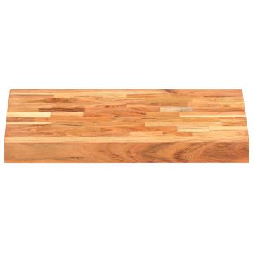 Solid Acacia Chopping Board 40x30x4 cm - Durable & Unique