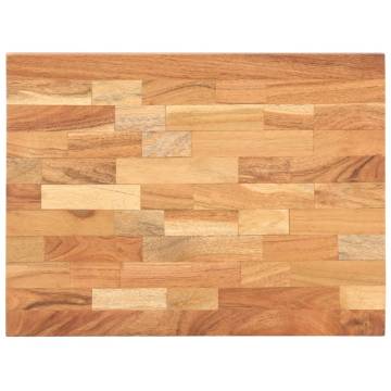 Solid Acacia Chopping Board 40x30x4 cm - Durable & Unique