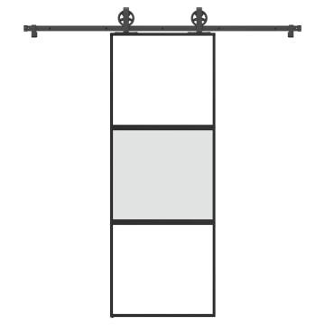 Modern Sliding Door with Hardware Set - 76x205 cm