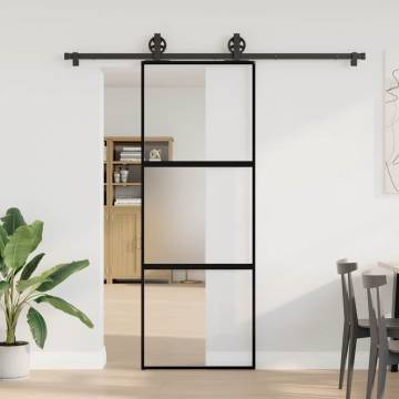 Modern Sliding Door with Hardware Set - 76x205 cm