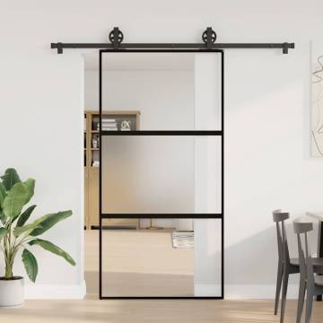 Stylish Sliding Door with Hardware Set | 102.5x205 cm