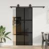 Modern Sliding Door 90x205 cm | Tempered Glass & Aluminium